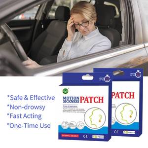 10 Parches Anti-Náuseas para Niños y Adultos - Hipoalergénicos y Calmantes de Tela Spunlace para Viajes <span class=keywords><strong>en</strong></span> Auto, Crucero, Autobús y Avión - Product Image 2