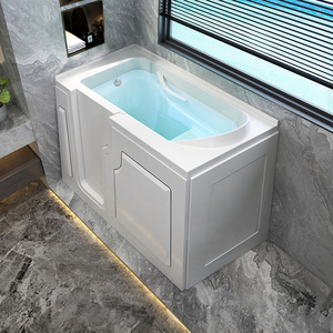 <span class=keywords><strong>Baignoire</strong></span> <span class=keywords><strong>à</strong></span> accès facile <span class=keywords><strong>pour</strong></span> personnes <span class=keywords><strong>âgée</strong></span>s avec siège de bain sécurisé, <span class=keywords><strong>porte</strong></span> <span class=keywords><strong>à</strong></span> basse entrée et barres d'appui - Product Image 3
