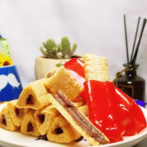 Здоровый шоколад сэндвич печенье с фруктами ролл ИБП конфеты