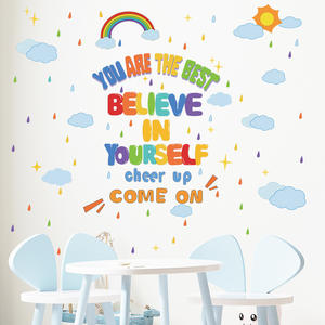 Décoration de la maison sticker mural amovible 3d inspirant pour <span class=keywords><strong>chambre</strong></span> de bébé garçon - Product Image 2