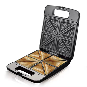 Household Portable Double-sided Heating Breakfast Grill Sandwich <b>Maker</b> Multifunctional Toaster Triangle Sandwich <b>Maker</b> - Product Image 1