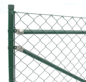 Kim loại vòng bài ngoài trời Euro bài với Clip dễ dàng cho hàng rào cài đặt màu xanh lá cây - Product Image 4