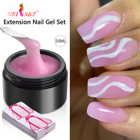 Neissry Pearl Yokefellow Gel Constructeur BIAB en Bouteille Sans Chaleur, Sans HEMA, Sans TPO, Kit Professionnel Prix Usine