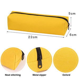 Astuccio <span class=keywords><strong>per</strong></span> Penne e Matite di Grande Capacità con Logo Personalizzato, Borsa Monocolore <span class=keywords><strong>per</strong></span> Ragazze, Bella e Pratica <span class=keywords><strong>per</strong></span> la Scuola - Product Image 4