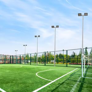 Poteaux carrés à charnière centrale personnalisés, étanches, haute luminosité, protection contre la foudre pour l'extérieur - Product Image 5