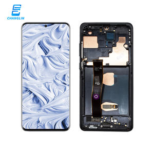 Écran LCD sélectionné pour Samsung <span class=keywords><strong>Galaxy</strong></span> <span class=keywords><strong>S20</strong></span> Ultra avec cadre, grand écran tactile LCD, réparation et remplacement de téléphone portable - Product Image 4