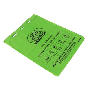 Custom Dog Poop <b>Bag</b> Pet Doggie Rubbish Waste Corn Starch Bin Poo Bio Degradable <b>Compostable</b> Biodegradable Doggie Poop <b>Bags</b> - Product Image 1