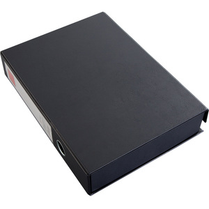 Comix A1297 <b>File</b> Case <b>A4</b> 55mm Black PVC Office Organizer - Product Image 3