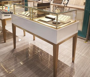 Đồ trang sức sang trọng cửa hàng đồ nội thất | dẫn tủ trưng bày kính & Giới thiệu | tùy chỉnh thiết kế nội thất đồ đạc truy cập - Product Image 4