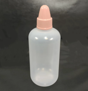 Hochwertige 250ml LDPE Kunststoff Quetschbare Nasen wasch reiniger Flasche Blue Lid Bulk Großhandel - Product Image 6