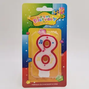 Music Shape Star Birthday Cake Candle Number Birthday Candle In Bulk
