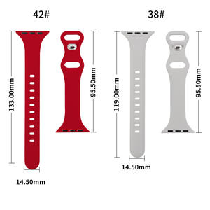 Bracelet de montre connectée sport en silicone souple, élastique et respirant pour modèles 38-49mm 7 6 5 4 <span class=keywords><strong>SE</strong></span> S005 – Vente en gros - Product Image 5
