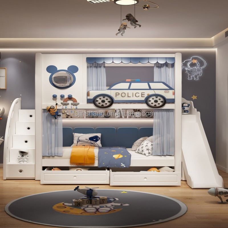 Car Loft Beds Stylish Durable Kids' Bedroom Furniture
