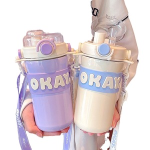 Botella de Agua Personalizable de Acero Inoxidable Aislada, Ecológica, Libre de BPA, de Gran Capacidad, Portátil, para el Verano - Product Image 5