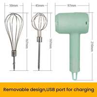 En stock, batteur à œufs intelligent, portable, électrique, petit, pour la maison, gadgets de cuisine, outils et gadgets de cuisine