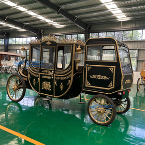 Chariot de luxe électrique de style européen à bas prix pour la visite touristique et les mariages, 4 roues motrices, 4-6 personnes, à vendre - Product Image 4