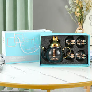 Services à eau en céramique, tasses et bouilloires domestiques, résistants aux hautes températures, tasses et services à thé de grande capacité - Product Image 6