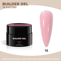 Gel de construction pour ongles en gel dur français en gros, sans chaleur, auto-nivelant, étiquette personnalisée, écologique, sans HEMA, sans TPO