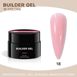 Оптовый французский гель-строитель для наращивания ногтей без нагрева, самовыравнивающийся, с индивидуальной этикеткой, экологичный, без HEMA и TPO - Product Image 6