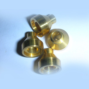 Copper Lathe Parts For <b>Temperature</b> <b>Probes</b> 000138 Eco Friendly Industrial Components - Product Image 1