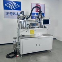 Machine de distribution et de scellement de colle robotisée en ligne à deux composants en silicone pour ligne de production industrielle automatisée