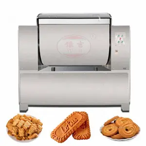 Commercial Dough Factory 304 stainless steel 250kg horizontal kneading dough machine for bakery