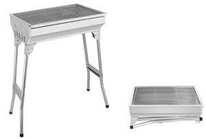 בינוני חדש יצירתי נייד בייסיק גריל מרובעת החדשה עיצוב מתכת לשימוש פנימי וחיצוני - Product Image 2