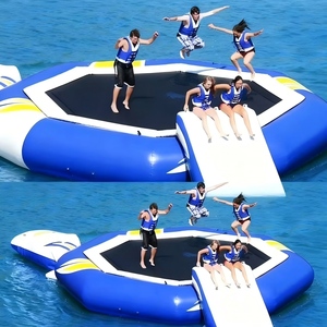 Équipement <span class=keywords><strong>de</strong></span> parc <span class=keywords><strong>aquatique</strong></span> <span class=keywords><strong>gonflable</strong></span> sur mesure <span class=keywords><strong>de</strong></span> grande taille, trampoline mobile d'amusement, <span class=keywords><strong>aire</strong></span> <span class=keywords><strong>de</strong></span> <span class=keywords><strong>jeux</strong></span> commerciale extérieure en gros - Product Image 1