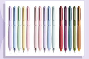 Set di Penne Gel Candy Macarton per Studenti, Multicolore, in Plastica e Gomma, Cancelleria Personalizzabile per Bambini, Punta a Sfera 0,5mm, 5 Pezzi/Scatola - Product Image 6