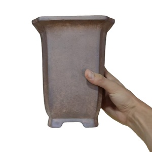 กระถางทรงน้ำตกแบบคลาสสิก กระถางทรงน้ำตกจากดินเผาอี้ซิงสีม่วง - Product Image 1