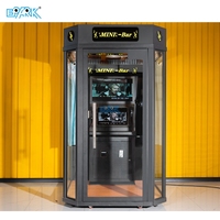 Vente en gros Cabine de chant électronique à pièces pour jukebox karaoké Machine à chanter mobile Ktv en métal Machine de jeu à vendre