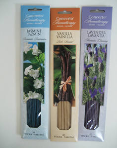 線香カスタム卸売天然植物香り抽出少ない煙無害手作りスティックライン線香 - Product Image 3