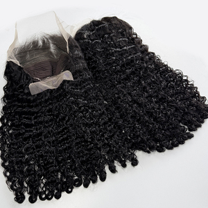 Peluca de Cabello Humano Rizado Birmano, Color Negro Natural, Rizos Suaves y Elásticos, Peluca de Encaje de Alta Densidad con Línea de Cabello Pre-Desplumada - Product Image 6