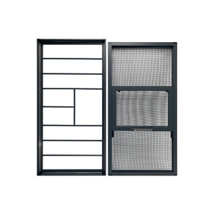 Rejilla de Seguridad con Mosquitera de Tres Vías, Alta Transparencia y Diseño Extraíble, Ideal para Renovaciones de Apartamentos - Product Image 2