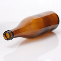 Bouteilles en verre à bouchon couronne gravé 33 cl en gros pour Kombucha, jus, bière et soda