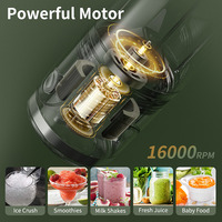 P2501R Cross Border Draagbare 75W Mini Sapcentrifuge Blender Draagbare Mixer voor Verse Fruitsap Smoothies