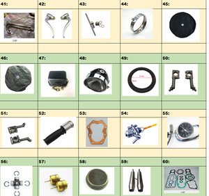 Tricycle latéral moto KC750 K750 oval Dnepr pékin Express <span class=keywords><strong>Chang</strong></span> <span class=keywords><strong>jiang</strong></span> sidecar pièces accessoires - Product Image 4