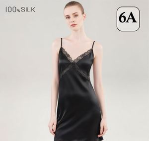 Nouvelle collection été 2026 – Pyjama court sexy dos nu en soie de mûrier 100 % pour femme, idéal pour la maison - Product Image 3