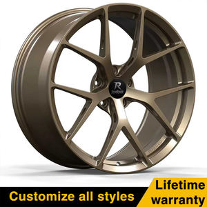 Jantes et roues forgées multi-rayons de style <span class=keywords><strong>FI</strong></span>-<span class=keywords><strong>R</strong></span>, 1 pièce, 15-22 pouces, 5x112/5x120/5x108 pour Mercedes, <span class=keywords><strong>BMW</strong></span>, Audi, Corolla, Porsche - Product Image 2