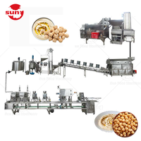 Ligne de production de houmous de haute qualité, largement utilisée, équipement de transformation de la pâte de pois chiches, machine à faire du houmous