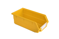 Étagères de stockage empilables en plastique industriel pour entrepôt, bacs de rangement pour pièces détachées, bacs de rangement en plastique, boîte portable en plastique