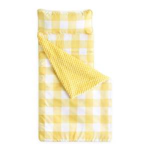 Detachable Minky Blanket and Removable <b>Pillow</b> Soft Slumber Bags Toddler <b>Sleeping</b> Mat - Product Image 2
