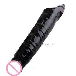 Heißer Verkauf Riesige Realistische Kristall-Kondome Wiederverwendbar und Dehnbar Penis-Kondome für Männer Sex-Shop - Product Image 5