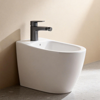 Robinet de lavabo WC moderne en laiton GUNON, mitigeur monocommande eau chaude/froide en céramique, fixation monotrou pour salle de bain
