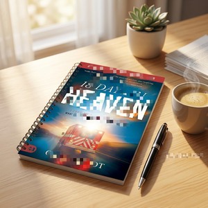 Carte physique créative inspirante pour l'écriture, design original ZS-PC0067, 18 Days Paradise, A5, 95 pages, pour les détaillants en ligne - Product Image 3