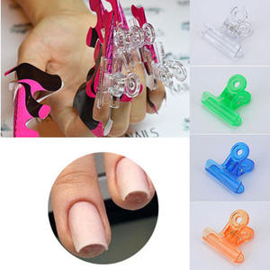 Pinces pour pincer les ongles en plastique acrylique, 50 pièces, courbe C, <span class=keywords><strong>pince</strong></span> à pincer Portable, outils en forme d'extension de Gel, accessoires pour Nail Art - Product Image 2