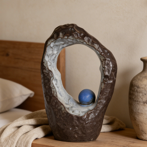 Accessoires de bureau en céramique faits à la main, artisanaux, modernes, pour salon, autres décorations de luxe pour la maison - Product Image 1