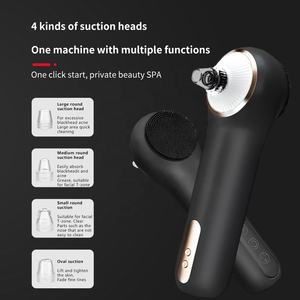 Brosse nettoyante visage 2 en 1, exfoliante, anti-points noirs, aspiration, nettoyage en profondeur des pores, brosse de lavage du visage, brosse nettoyante faciale imperméable - Product Image 5