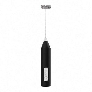 Wholesale 3rd Gear Milk Frother Rechargeable Milk Foam <b>Maker</b> Electric Milk Frother With Multiple Colors - Product Image 4