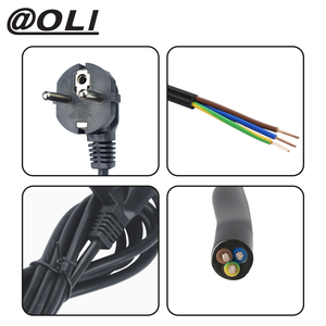 Chất lượng cao và giá cả cạnh tranh PC dây cáp điện PVC EU 3 C13 Pin VDE dây điện - Product Image 5